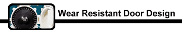 wear resistant door design